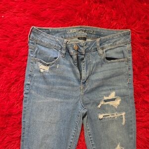 American Eagle Outfitters Women's Blue Jeans